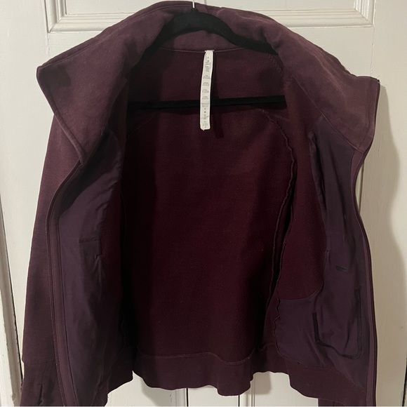 Lululemon Full Zip Burgundy Jacket. Great condition. - Picture 7 of 7